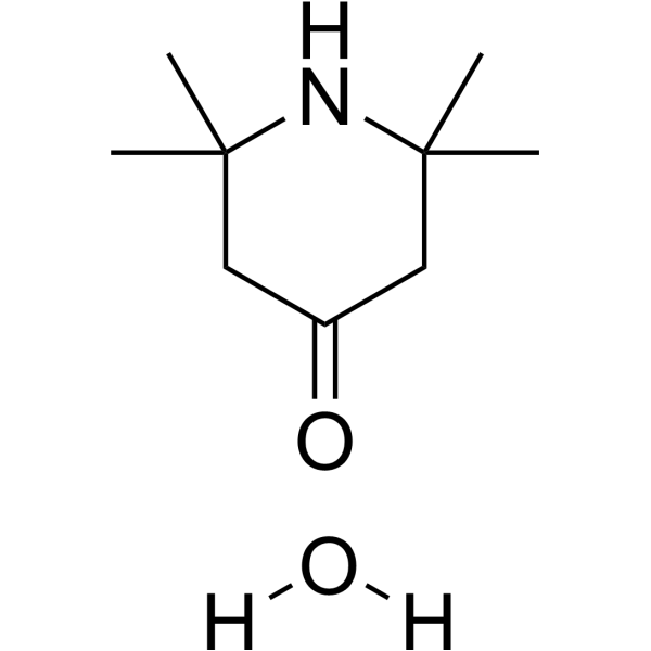 Triacetonamine monohydrate (2,2,6,6-Tetramethyl-4-piperidone monohydrate) 10581-38-1
